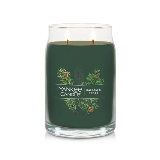 Balsam & Cedar Large Jar Candle