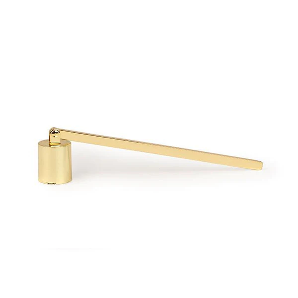 GOLD TONE CANDLE SNUFFER