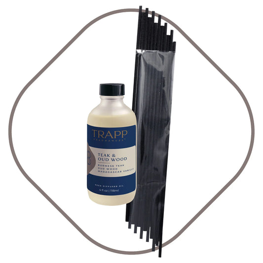 No. 68 Teak & Oud Wood 4 oz. Reed Diffuser Refill