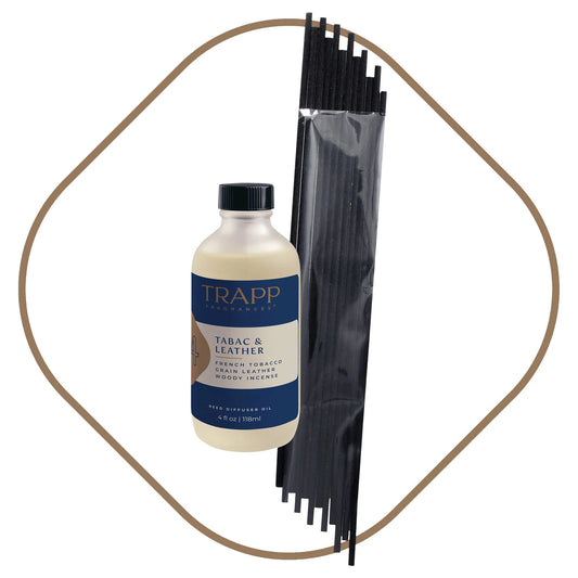 No. 74 Tabac & Leather 4 oz. Reed Diffuser Refill