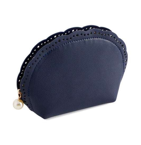 Shiraleah Lola Zip Pouch Navy - Bolso Azul Oscuro