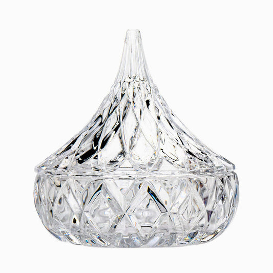 HSY KISSES CANDY JAR-CLEAR