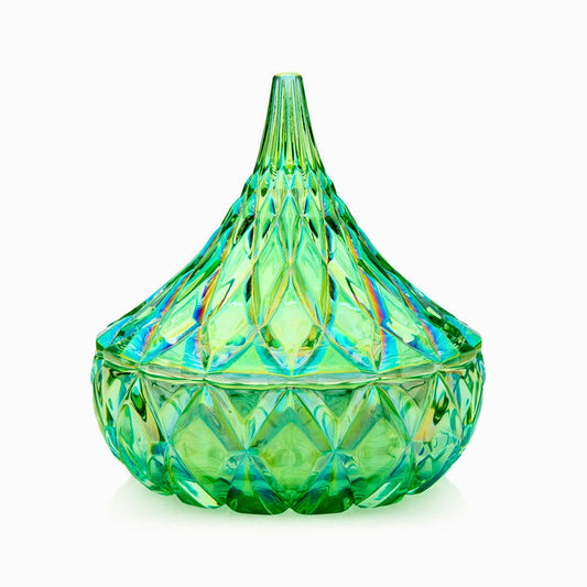 KISSES CANDY JAR- VERDE