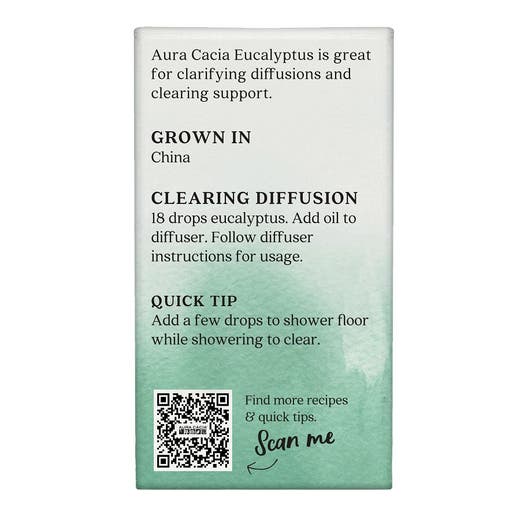Aura Cacia Eucalyptus Essential Oil, Boxed 0.25 fl. oz.
