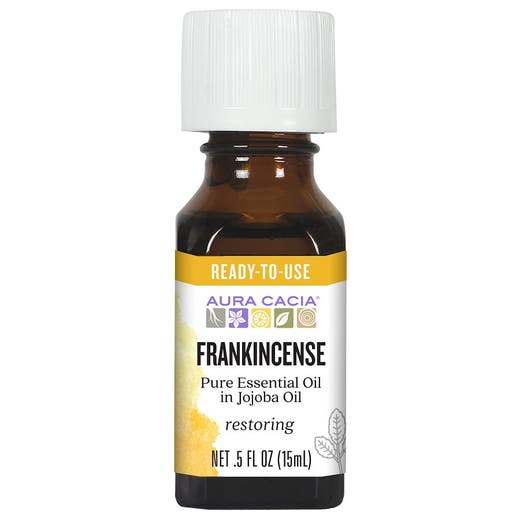 Aura Cacia Frankincense (in jojoba oil) 0.5 fl. oz.