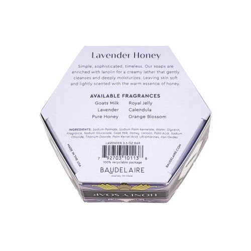 Lavender Honey Soap - Jabón en Barra