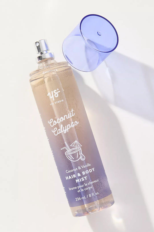 236ml Coconut Calypso Hair & Body Mist - Coconut & Vanilla