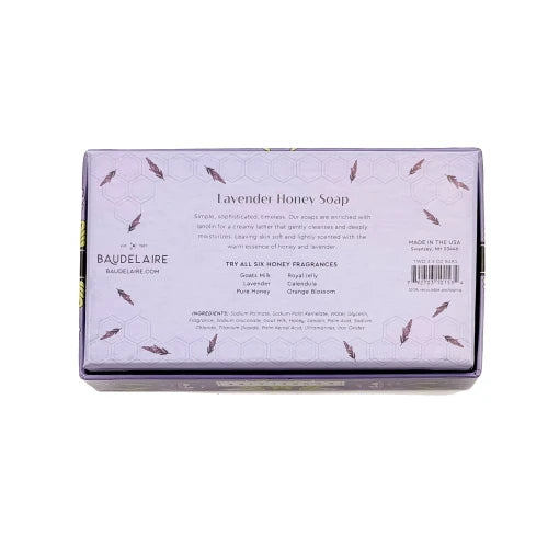 Lavender Honey Soap Gift Box - Jabones en Barra