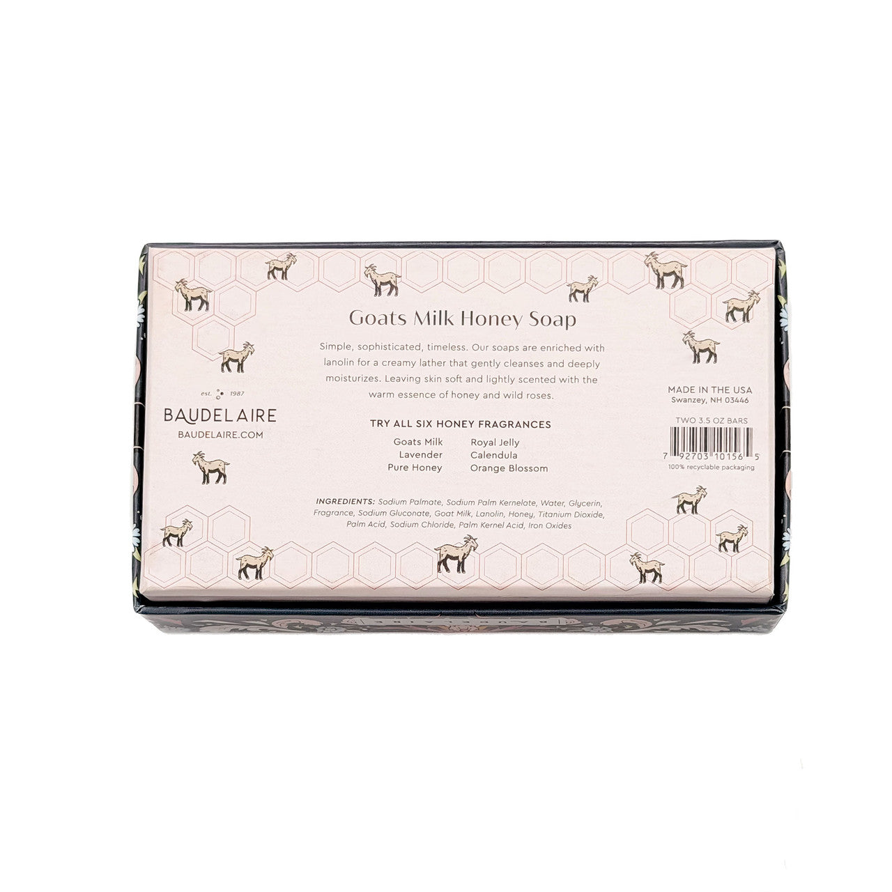 Goats Milk Honey Soap Gift Box - Jabones en Barra
