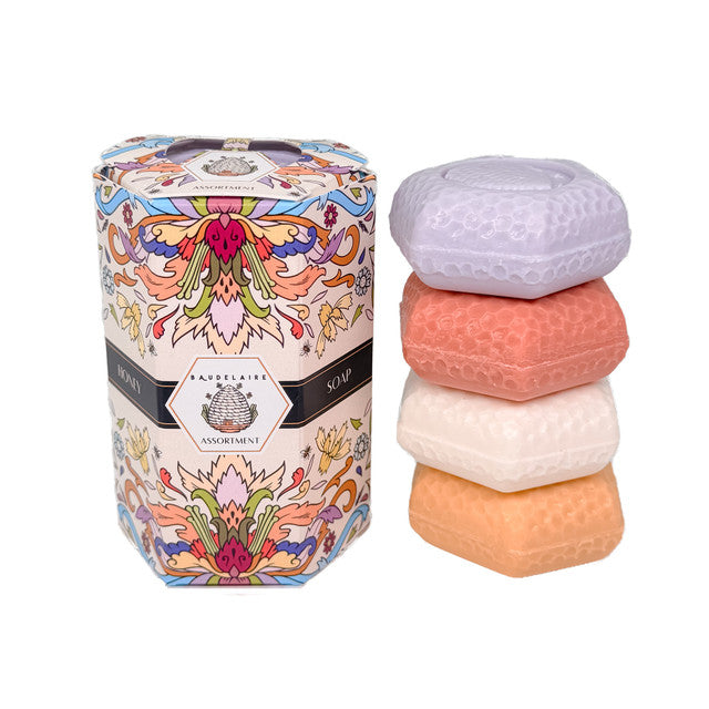 Honey Soap Assortment Quartet - Jabones en Barra