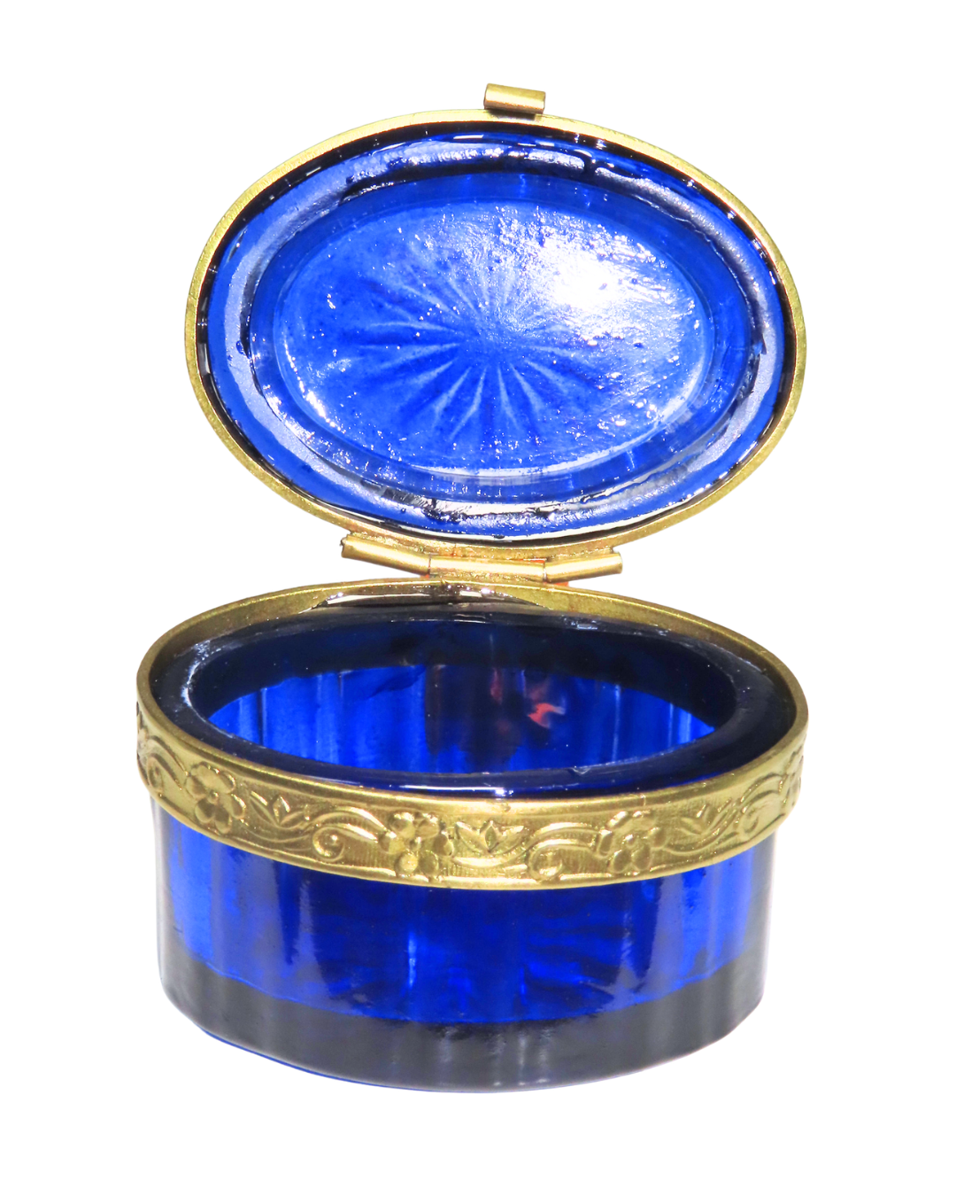 Blue Opaline Box - Caja