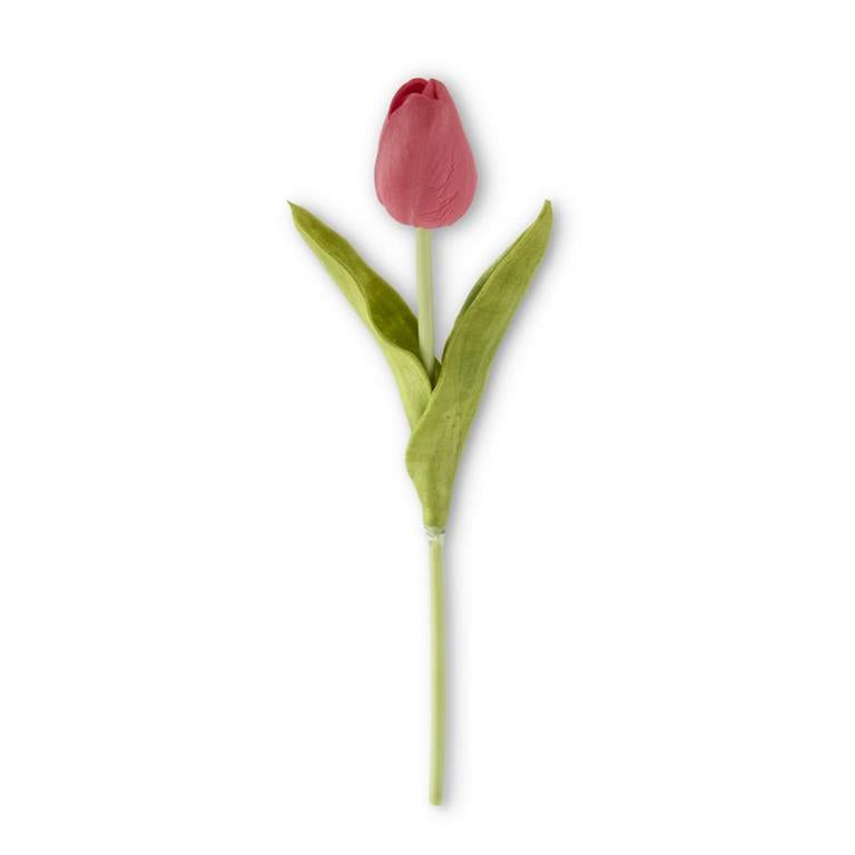 10.5 Inch Real Touch Mini Tulip Stem - Mini Tulipán Realista