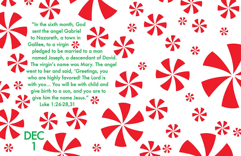 Placemat - Advent Placemat - Manteles Individuales