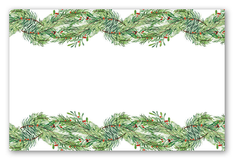 Placemat - Holly Swag - Manteles Individuales