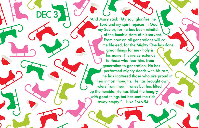 Placemat - Advent Placemat - Manteles Individuales