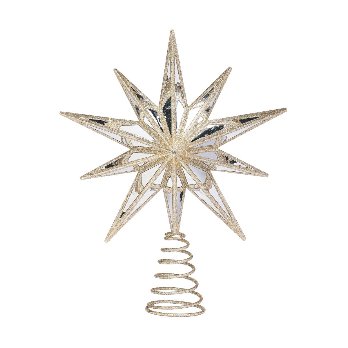 Mirrored Star Tree Topper - Estrella de Árbol