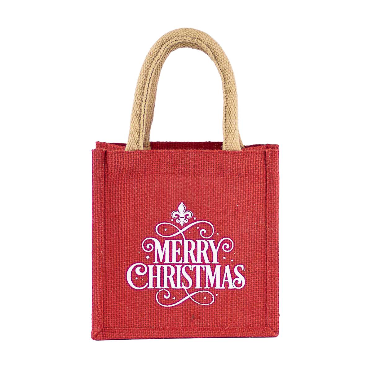 Bolsa de regalo pequeña - Merry Christmas Fleur Petite