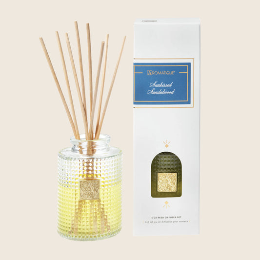 Sunkissed Sandalwood - Reed Diffuser Set