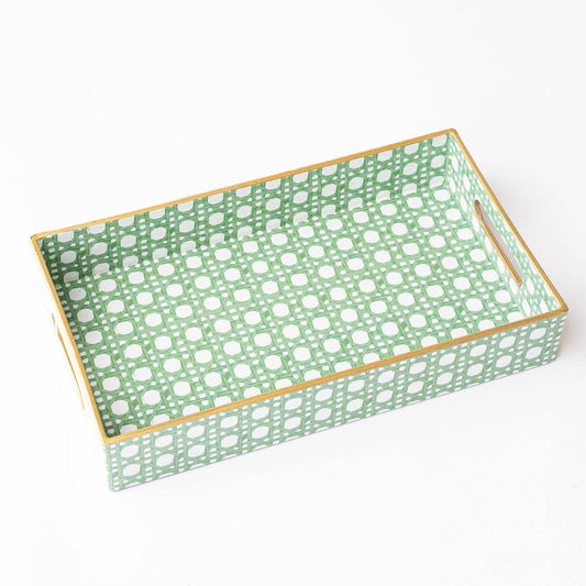 Vanity Tray - Green Cane - Bandeja de Tocador