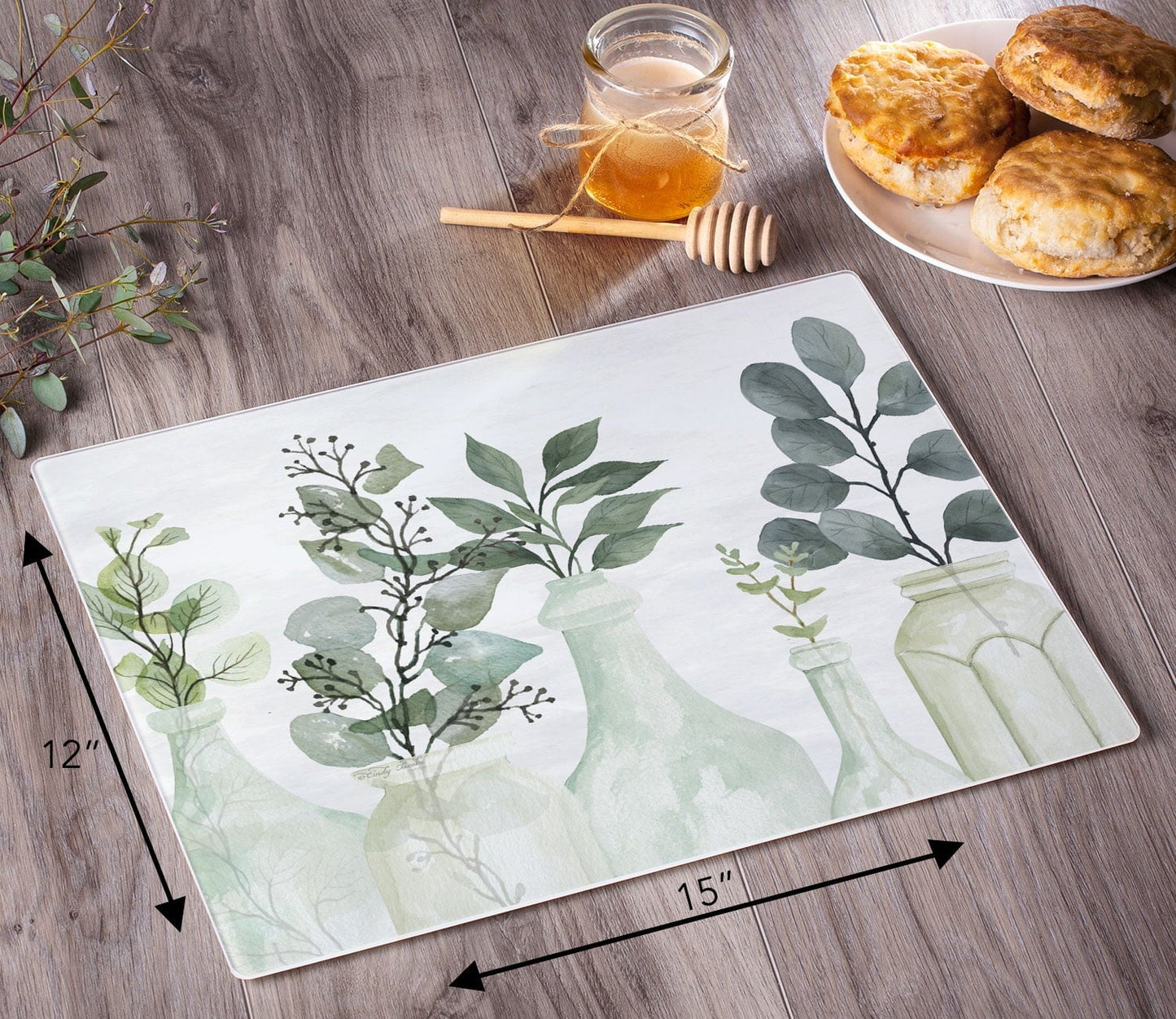 Nature´s Greenery Cutting Board - Tabla de Cortar