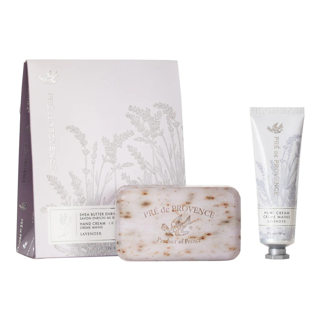 SOAP & HAND CREAM GIFT SET-LAVE