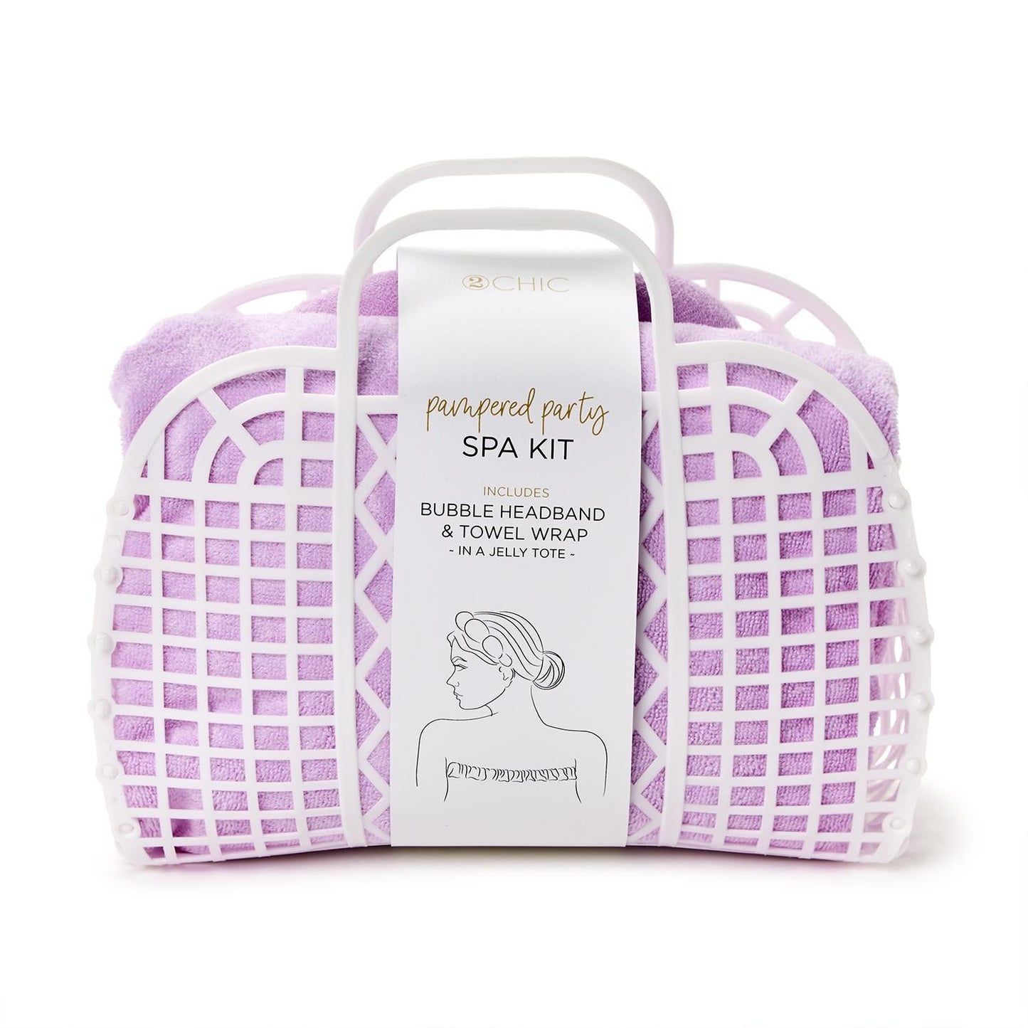 Headband and Wrap Towel Set - Set de Diadema y Toalla