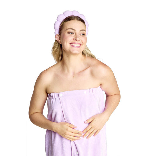 Headband and Wrap Towel Set - Set de Diadema y Toalla