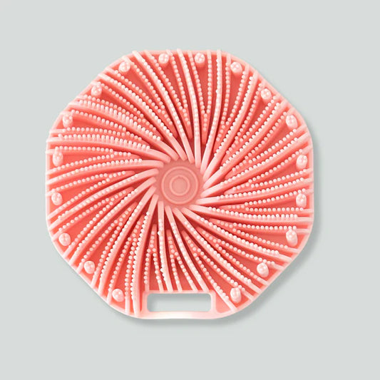 Silicone Body Wash Scrubber Pink