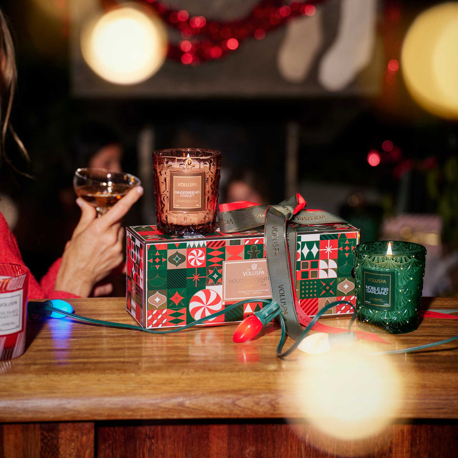 Holiday Essentials Classic Candle Trio - Set de Regalo