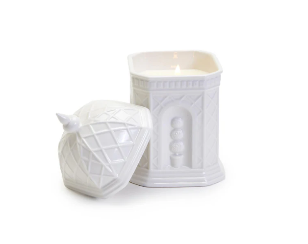 Hydrangea Filled Scented Candle