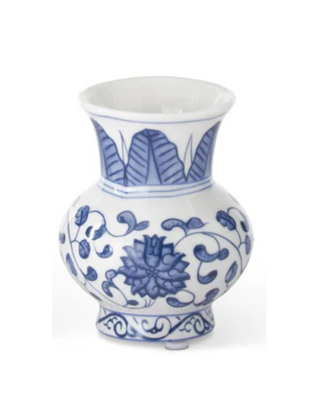 Blue & White Chinoiserie Mini Bud Vases - Mini Jarrones azules