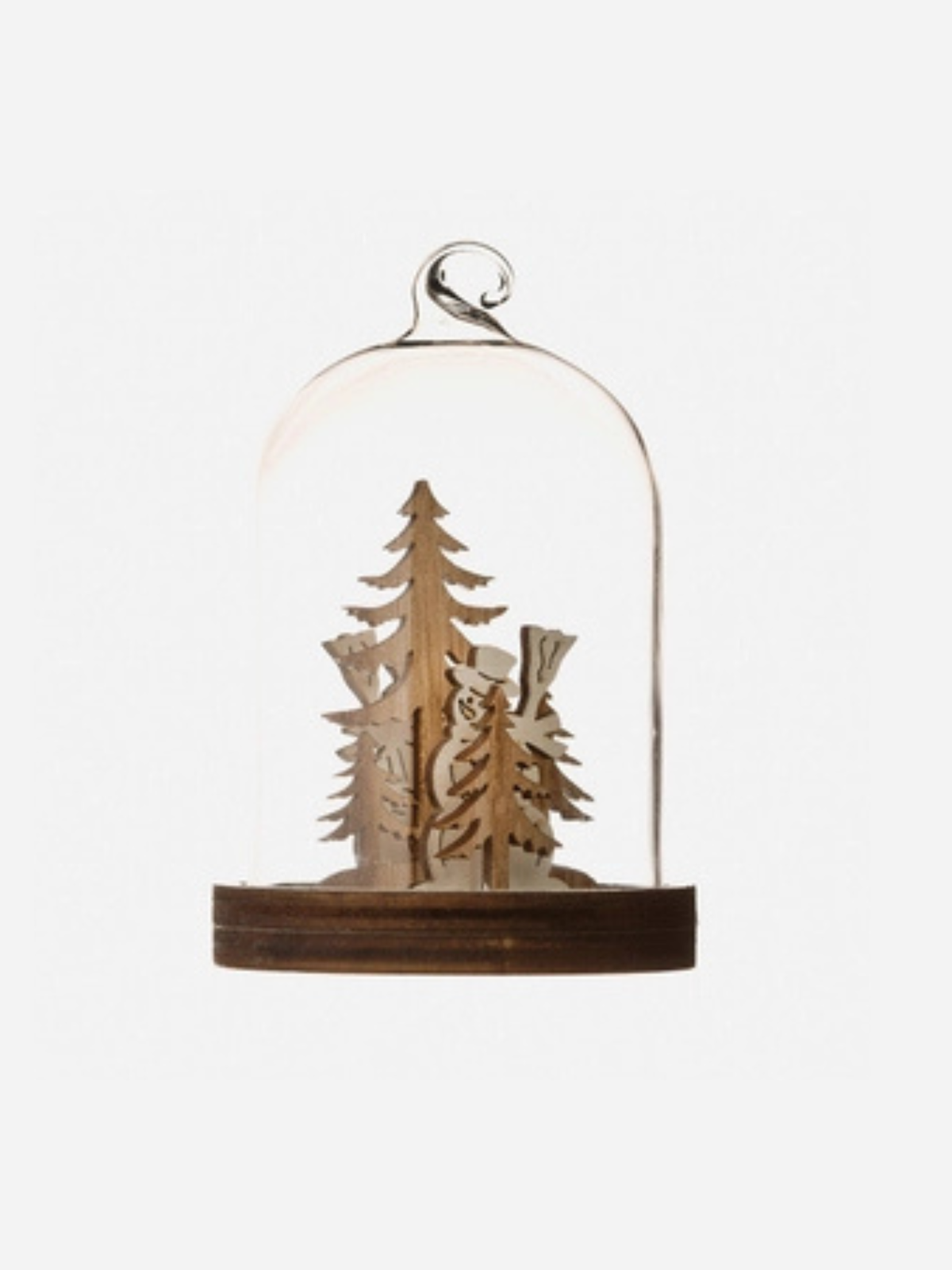 Deer / Snowman / Bird Dome Ornaments - Adornos Navideños