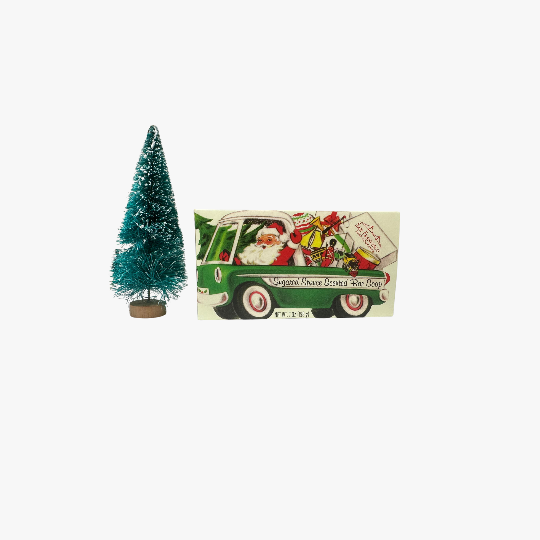 SUGARED SPRUCE BATH BAR -  7oz