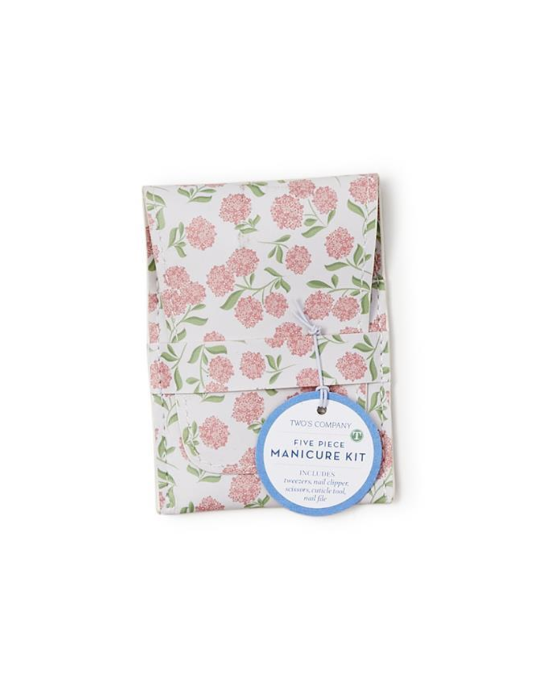 Hydrangea Print 5 Pc Manicure Kit Asst 3 Designs