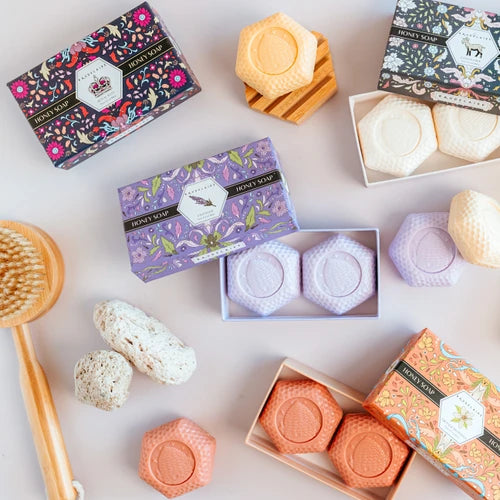 Lavender Honey Soap Gift Box - Jabones en Barra