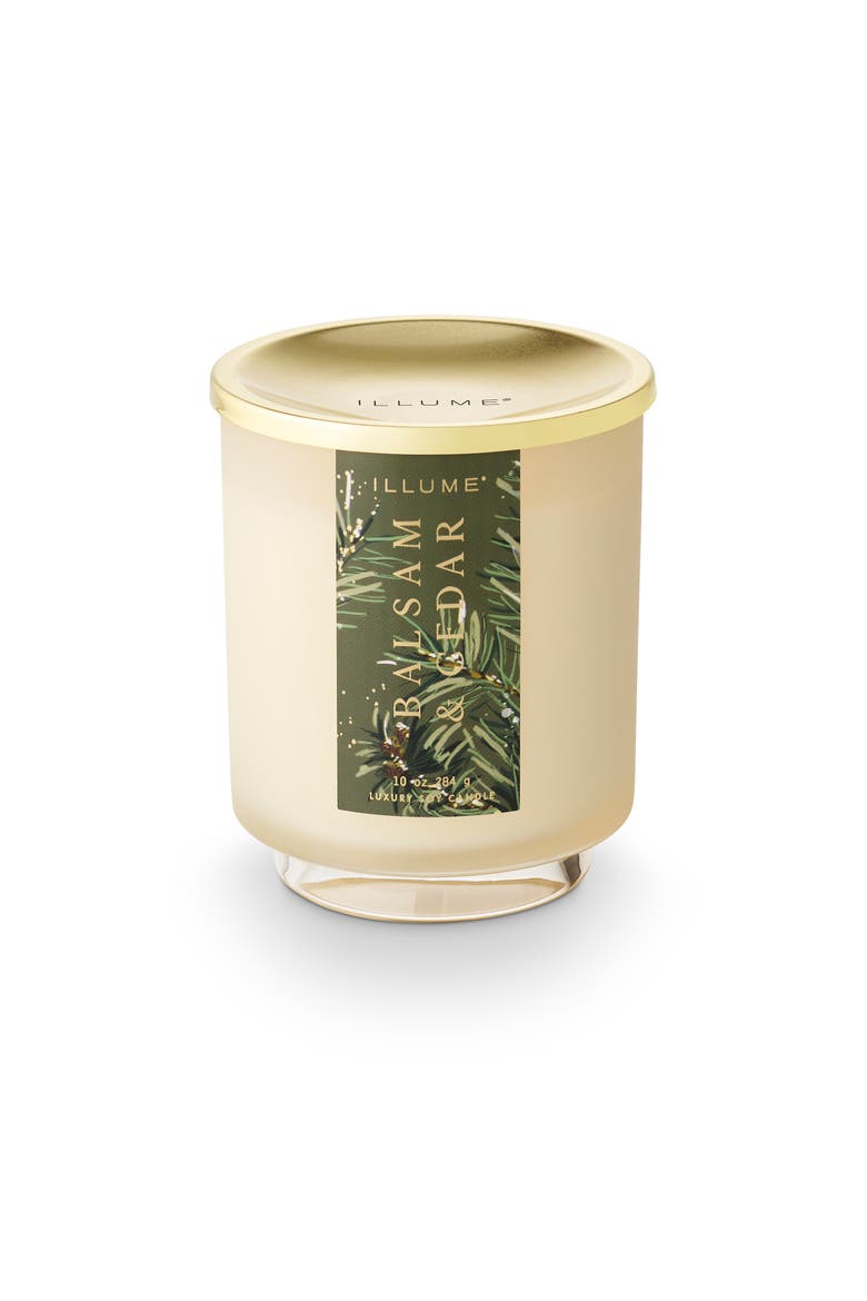 Balsam & Cedar Signature Glass Candle - Vela