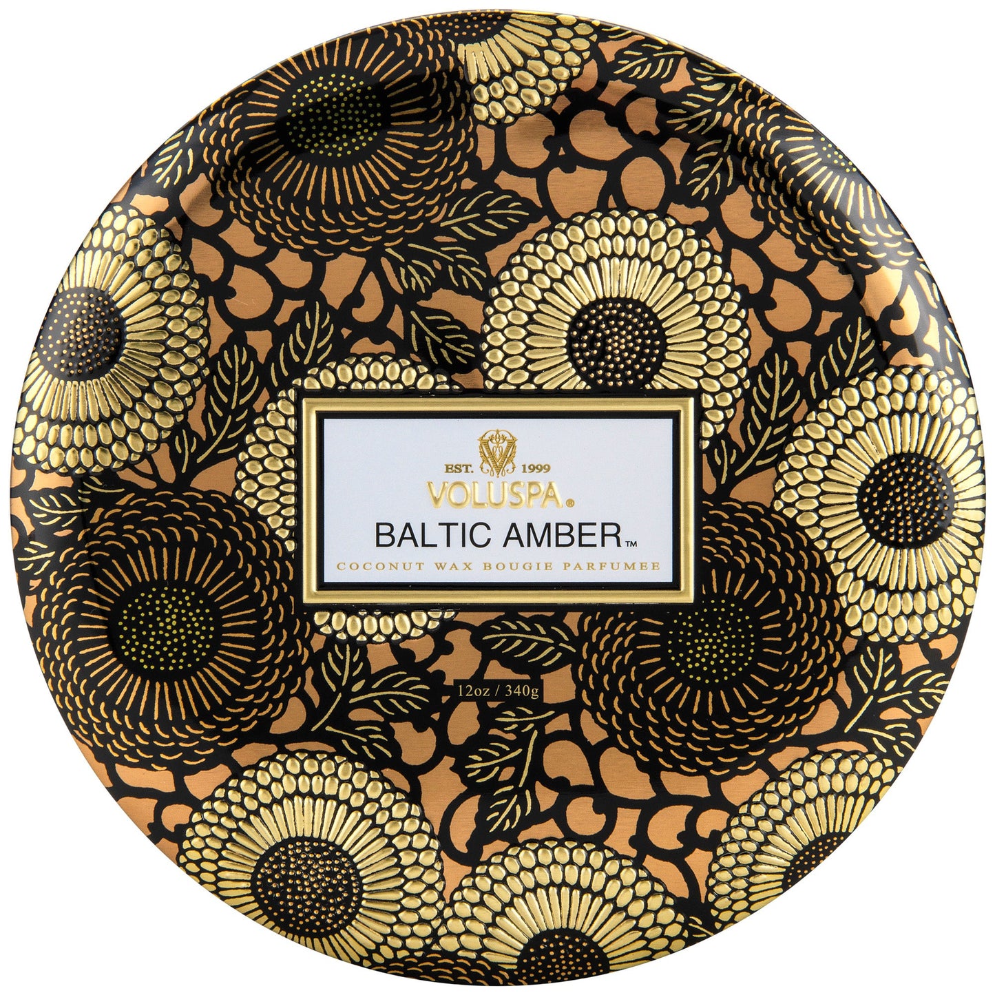 Baltic Amber 3 Wick Candle