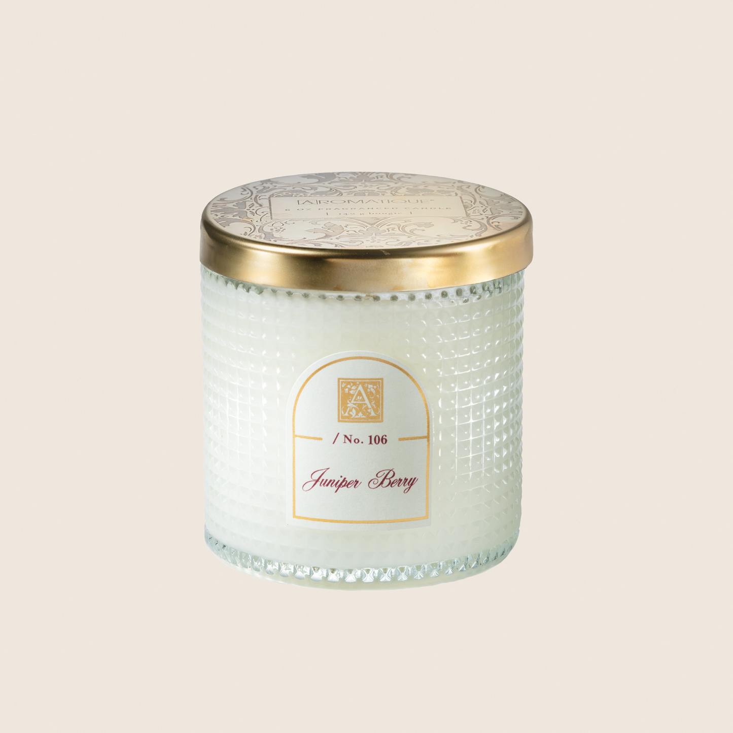Juniper Berry - Textured Glass Candle