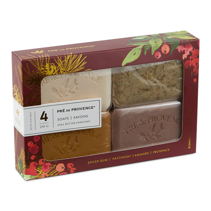 Heritage Soap Gift Set - Holiday Scents - 250g