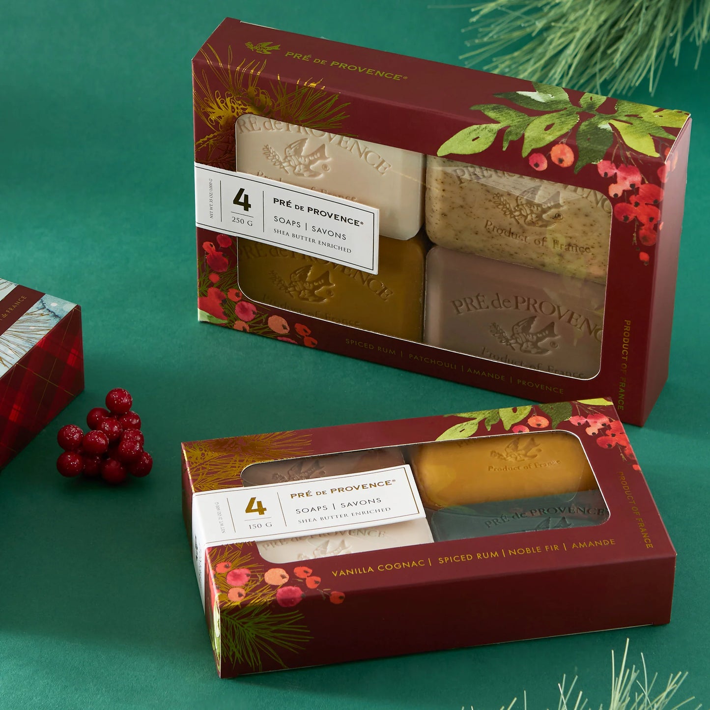Heritage Soap Gift Set - Holiday Scents - 250g