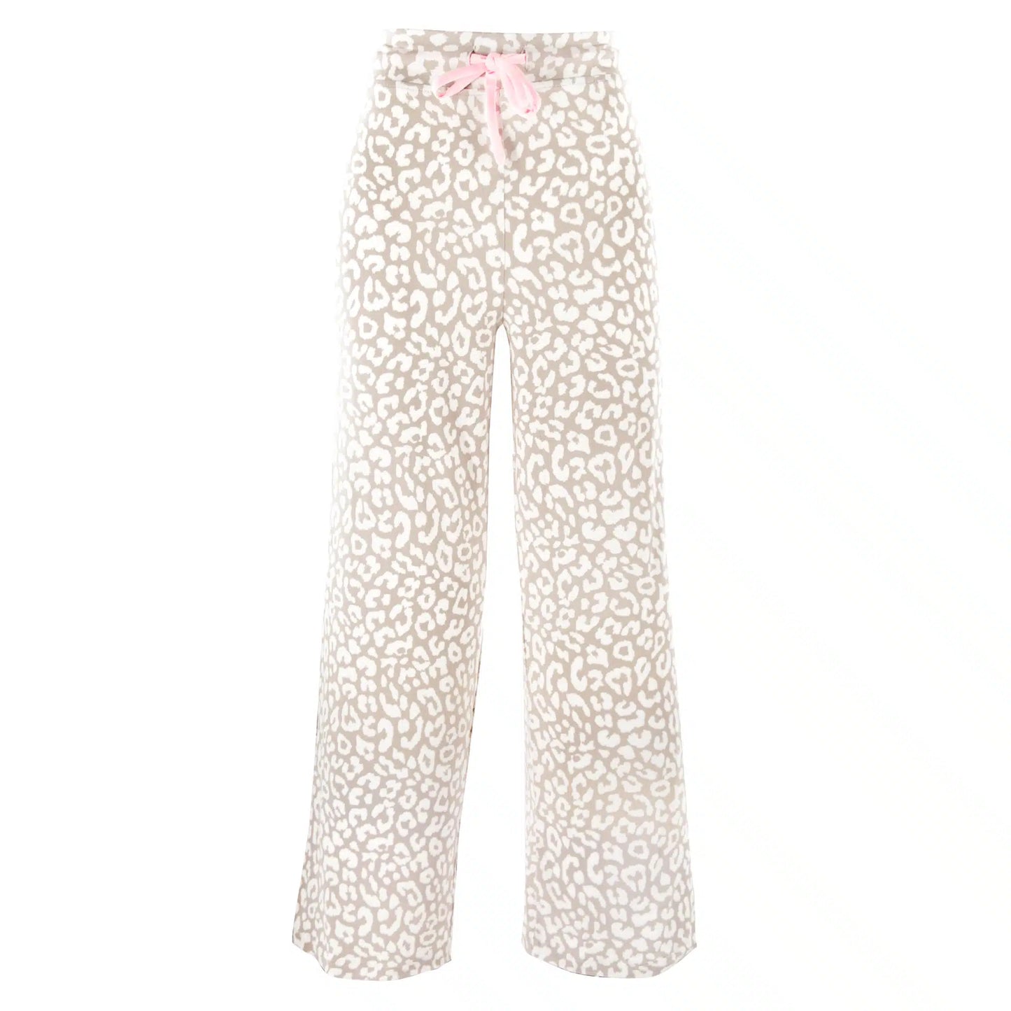 Taupe Leopard Pijama Set