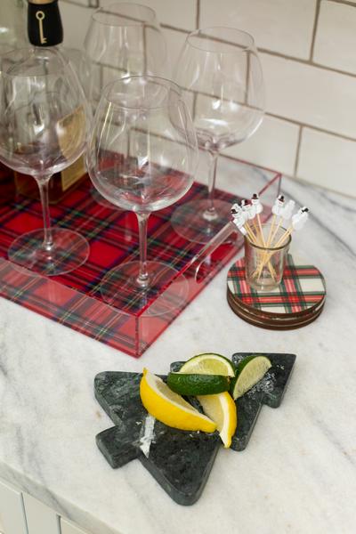 Tartan Acrylic Tray