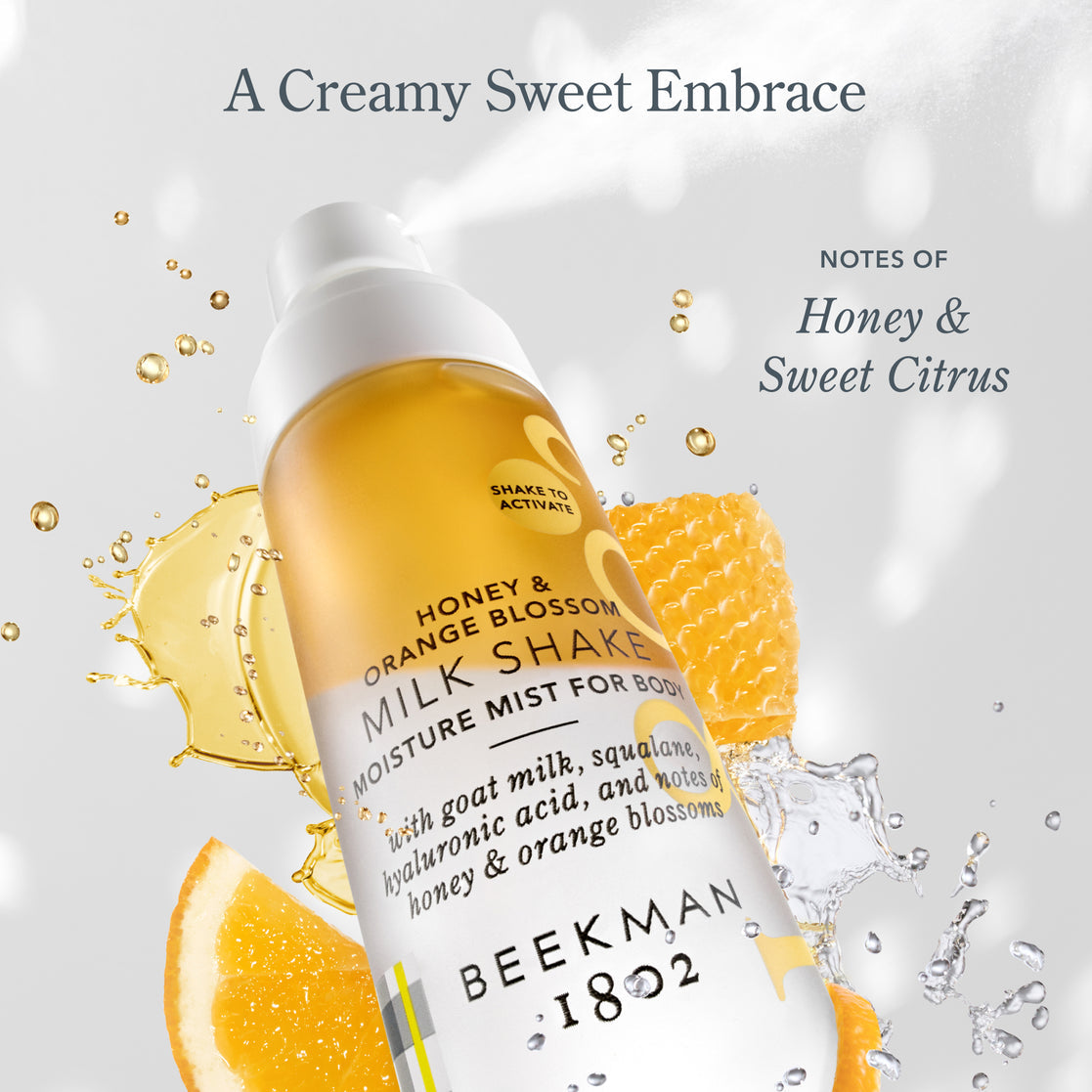 Milk Shake Moisture Mist For Body Honey & Orange Blossom - Perfume Hidratante