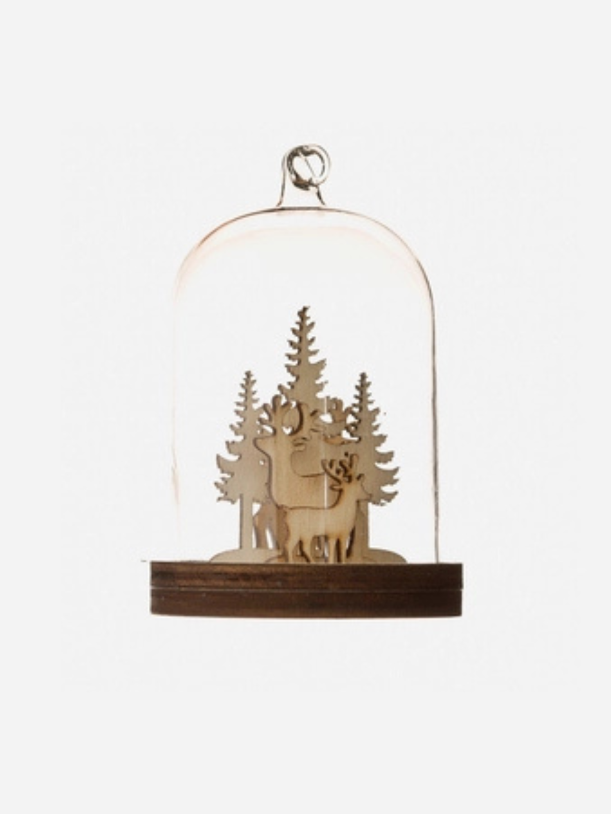 Deer / Snowman / Bird Dome Ornaments - Adornos Navideños