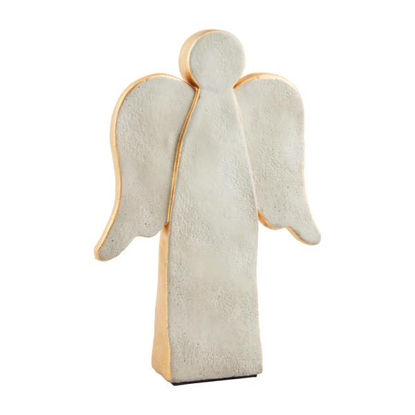 Small Gold Concrete Angel