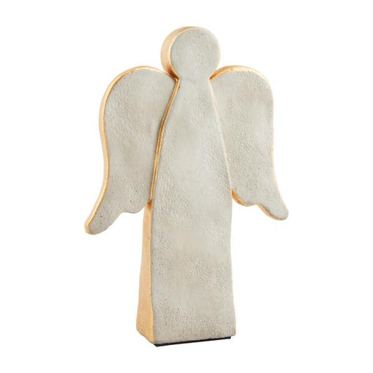Small Gold Concrete Angel