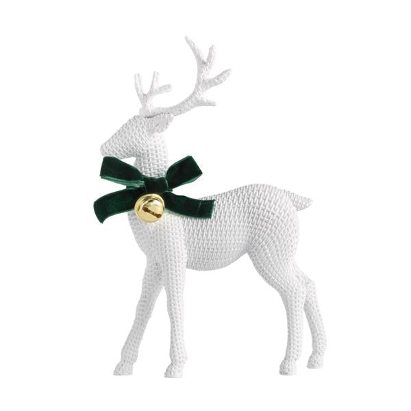 Small Resin White Deer