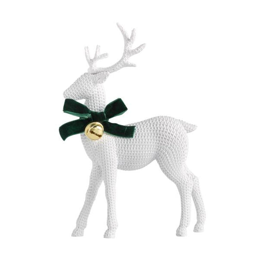 Small Resin White Deer