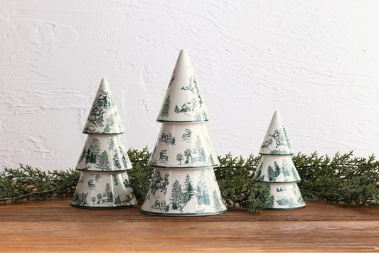 Small Green Toile Tree