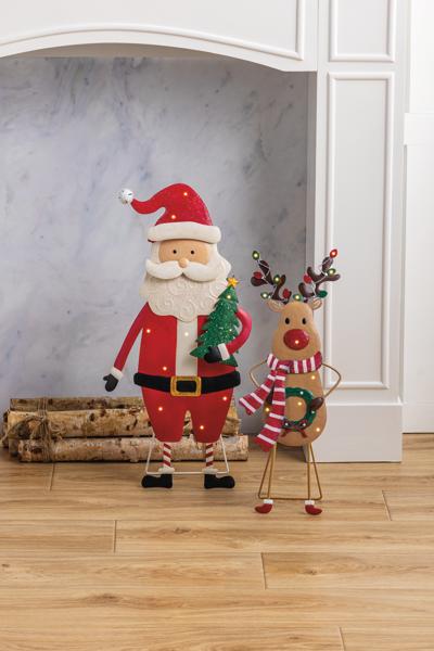Light Up Santa Sitter